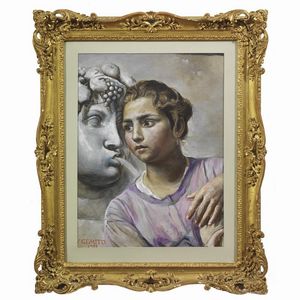 GEMITO VINCENZO : Vincenzo Gemito  - Asta ARCADE | DIPINTI DEL XIX E XX SECOLO - Associazione Nazionale - Case d'Asta italiane