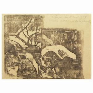 GAUGUIN PAUL : Paul Gauguin  - Asta ARCADE | DIPINTI DEL XIX E XX SECOLO - Associazione Nazionale - Case d'Asta italiane
