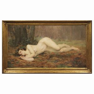 Louis L&eacute;onard Tixier  - Asta ARCADE | DIPINTI DEL XIX E XX SECOLO - Associazione Nazionale - Case d'Asta italiane