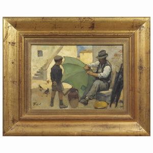 FILIPPELLI CAFIERO : Cafiero Filippelli  - Asta ARCADE | DIPINTI DEL XIX E XX SECOLO - Associazione Nazionale - Case d'Asta italiane