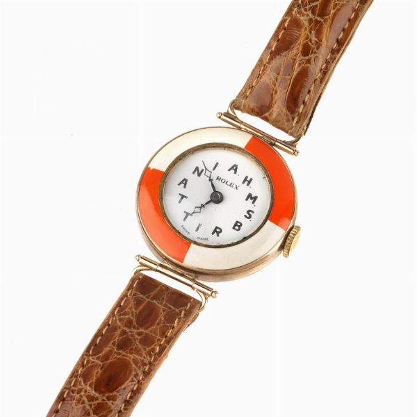 ROLEX : OROLOGIO DA DONNA CON SMALTI  - Asta Orologi e penne - Associazione Nazionale - Case d'Asta italiane