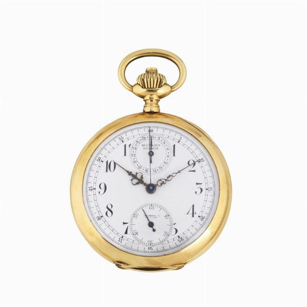 MOVADO SURETE OROLOGIO DA TASCA CRONOGRAFO MONOPULSANTE  - Asta Orologi e penne - Associazione Nazionale - Case d'Asta italiane