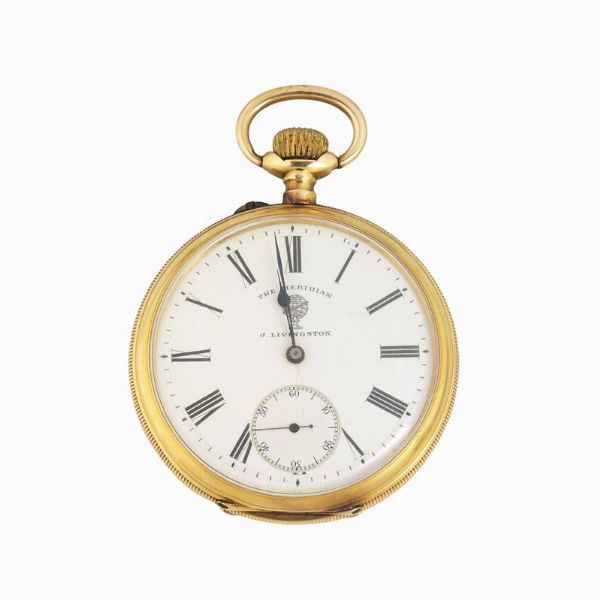 THE MERIDIAN J. LIVINGSTON OROLOGIO DA TASCA N. 700XX  - Asta Orologi e penne - Associazione Nazionale - Case d'Asta italiane