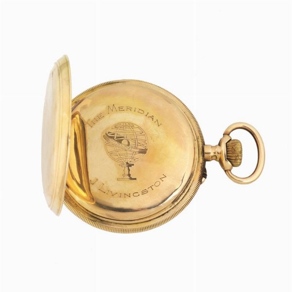 THE MERIDIAN J. LIVINGSTON OROLOGIO DA TASCA N. 700XX  - Asta Orologi e penne - Associazione Nazionale - Case d'Asta italiane