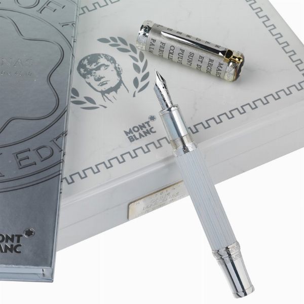 MONTBLANC GAIUS MAECENAS PENNA STILOGRAFICA EDIZIONE LIMITATA N. 1589/4810  - Asta Orologi e penne - Associazione Nazionale - Case d'Asta italiane