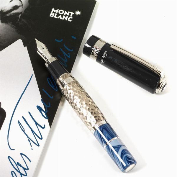 MONTBLANC LEV TOLSTOJ SERIE SCRITTORI PENNA STILOGRAFICA EDIZIONE LIMITATA N. 7419/9000 ANNO 2015  - Asta Orologi e penne - Associazione Nazionale - Case d'Asta italiane