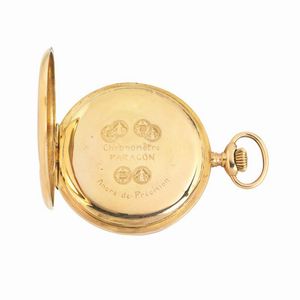 PARAGON OROLOGIO DA TASCA  N.1773XX  - Asta Orologi e penne - Associazione Nazionale - Case d'Asta italiane