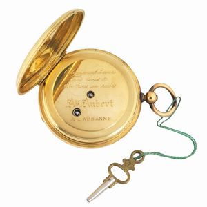 AUBERT OROLOGIO DA TASCA  - Asta Orologi e penne - Associazione Nazionale - Case d'Asta italiane