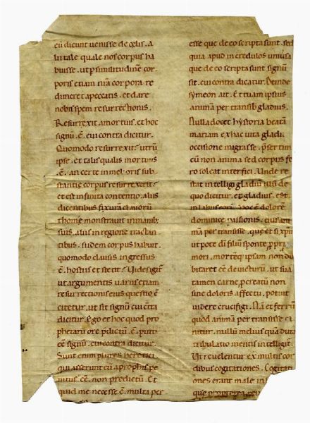 Raccolta di 11 pergamene. Testi sacri.  - Asta Libri, autografi e manoscritti - Associazione Nazionale - Case d'Asta italiane