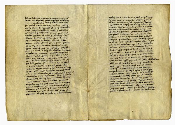 Raccolta di 10 pergamene si ambito sacro e profano.  - Asta Libri, autografi e manoscritti - Associazione Nazionale - Case d'Asta italiane