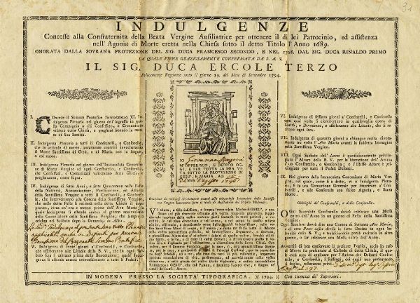 Raccolta di 24 carte di argomento religioso.  - Asta Libri, autografi e manoscritti - Associazione Nazionale - Case d'Asta italiane