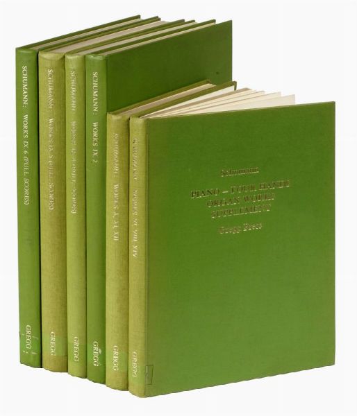ROBERT SCHUMANN : Robert Schumann's Werke.  - Asta Libri, autografi e manoscritti - Associazione Nazionale - Case d'Asta italiane