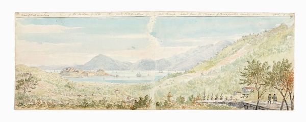 LORD WILLIAM PAGET : Sette acquerelli con vedute di Portoferraio e Portolongone e altri scorci dell'isola d'Elba dal taccuino di viaggio di William Paget.  - Asta Libri, autografi e manoscritti - Associazione Nazionale - Case d'Asta italiane