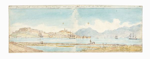 LORD WILLIAM PAGET : Sette acquerelli con vedute di Portoferraio e Portolongone e altri scorci dell'isola d'Elba dal taccuino di viaggio di William Paget.  - Asta Libri, autografi e manoscritti - Associazione Nazionale - Case d'Asta italiane