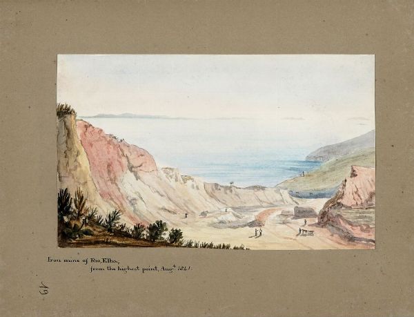 WOLFGANG SARTORIUS VON WALTERSHAUSEN : Album contenente 80 vedute di citt e isole italiane.  - Asta Libri, autografi e manoscritti - Associazione Nazionale - Case d'Asta italiane