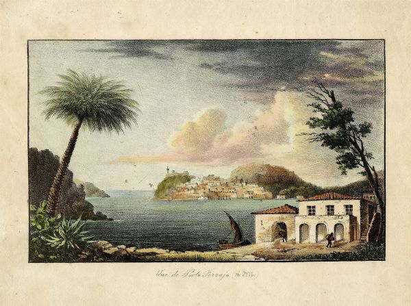Lotto di tredici vedute dell'Isola d'Elba e di Portoferraio.  - Asta Libri, autografi e manoscritti - Associazione Nazionale - Case d'Asta italiane