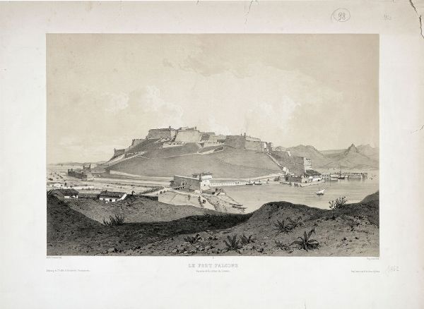 EUGNE CICRI : Tre tavole da  L?ILE D?ELBE, Album recueil sous la direction de M. le Prince  A. Dmidoff. Vues Pittoresques dessines d?aprs nature par Andr Durand.  - Asta Libri, autografi e manoscritti - Associazione Nazionale - Case d'Asta italiane