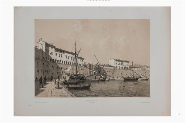 ANATOLIJ NICOLAEVI? DEMIDOV - PRINCIPE DI SAN DONATO : L?ILE D?ELBE, Album recueilli sous la direction de M. le Prince  A. Dmidoff. Vues Pittoresques dessines d?aprs nature par Andr Durand? et lithographies avec la collaboration d?Eugne Cicri.  - Asta Libri, autografi e manoscritti - Associazione Nazionale - Case d'Asta italiane