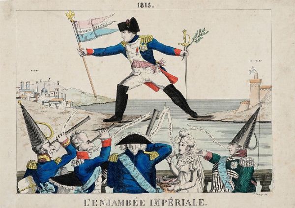 FRANOIS GEORGIN : LE RETOUR DE L?LE D?ELBE.  - Asta Libri, autografi e manoscritti - Associazione Nazionale - Case d'Asta italiane