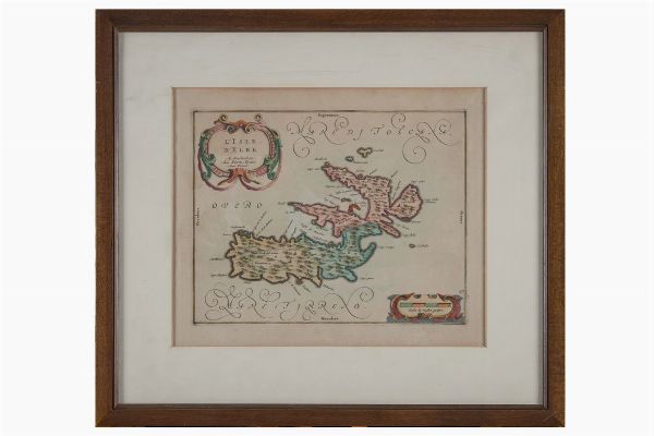 Pierre Mortier : L'Isle d'Elbe.  - Asta Libri, autografi e manoscritti - Associazione Nazionale - Case d'Asta italiane