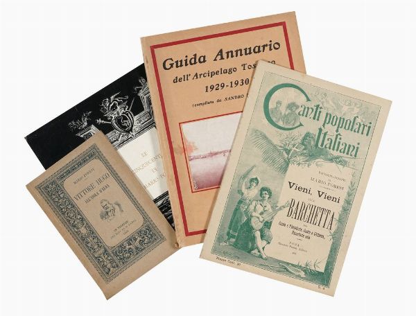 Lotto di 7 opere di letteratura sull'Isola d'Elba.  - Asta Libri, autografi e manoscritti - Associazione Nazionale - Case d'Asta italiane