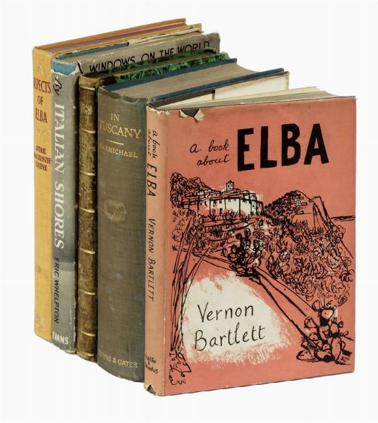 Lotto di 8 opere di letteratura straniera sull'Isola d'Elba.  - Asta Libri, autografi e manoscritti - Associazione Nazionale - Case d'Asta italiane