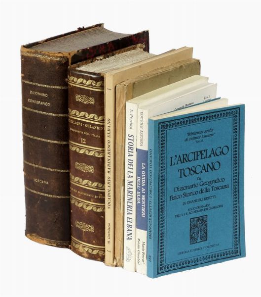 Lotto di 10 opere di geografia sull'Isola d'Elba.  - Asta Libri, autografi e manoscritti - Associazione Nazionale - Case d'Asta italiane