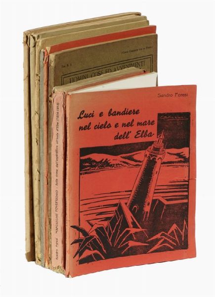 Lotto di 10 opere sull'Isola d'Elba.  - Asta Libri, autografi e manoscritti - Associazione Nazionale - Case d'Asta italiane