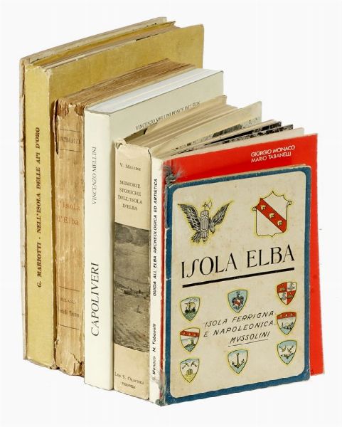 Lotto di 13 opere di storia elbana.  - Asta Libri, autografi e manoscritti - Associazione Nazionale - Case d'Asta italiane