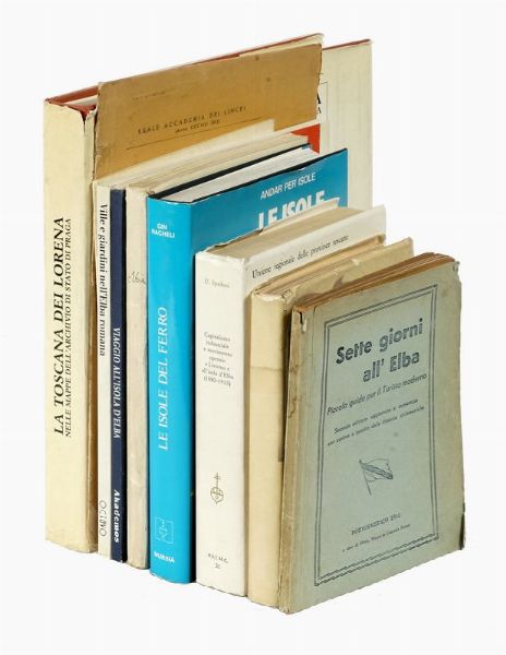 Lotto di 15 opere sull'Isola d'Elba.  - Asta Libri, autografi e manoscritti - Associazione Nazionale - Case d'Asta italiane