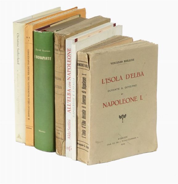 Lotto di 18 opere su Napoleone e l'Isola d'Elba.  - Asta Libri, autografi e manoscritti - Associazione Nazionale - Case d'Asta italiane