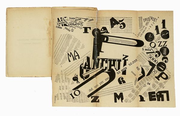 Filippo Tommaso Marinetti : Les mots en libert futuristes.  - Asta Libri, autografi e manoscritti - Associazione Nazionale - Case d'Asta italiane