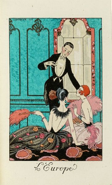 GEORGE BARBIER : La Guirlande des mois. Premire (-Cinquime anne).  - Asta Libri, autografi e manoscritti - Associazione Nazionale - Case d'Asta italiane
