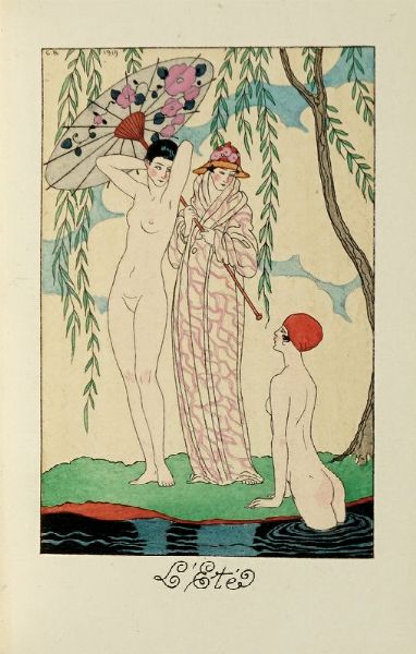 GEORGE BARBIER : La Guirlande des mois. Premire (-Cinquime anne).  - Asta Libri, autografi e manoscritti - Associazione Nazionale - Case d'Asta italiane