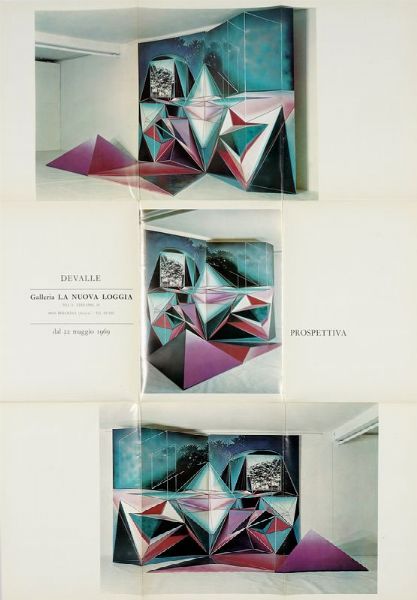 BEPPE DEVALLE : Raccolta di 17 opuscoli, cataloghi di mostre e opere su Beppe Devalle, Giuliano Della Casa e altri.  - Asta Libri, autografi e manoscritti - Associazione Nazionale - Case d'Asta italiane