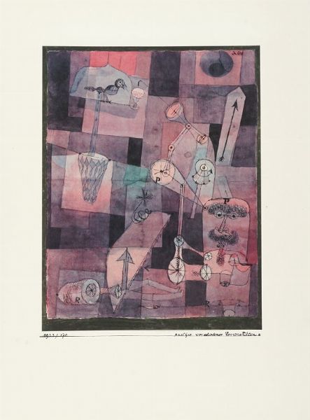 Paul Klee : 12 aquarelles commentes par Felix Klee.  - Asta Libri, autografi e manoscritti - Associazione Nazionale - Case d'Asta italiane