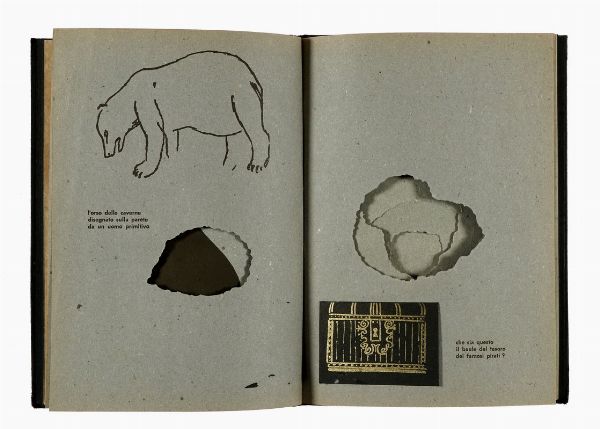 BRUNO MUNARI : Nella notte buia.  - Asta Libri, autografi e manoscritti - Associazione Nazionale - Case d'Asta italiane