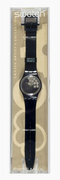 BRUNO MUNARI : Tempo Libero. Serie GN172. Swatch artist's collection.  - Asta Libri, autografi e manoscritti - Associazione Nazionale - Case d'Asta italiane