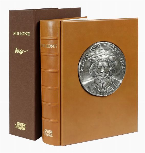 MARCO POLO : Milione [...]. Illustrazioni di Franco Dugo.  - Asta Libri, autografi e manoscritti - Associazione Nazionale - Case d'Asta italiane