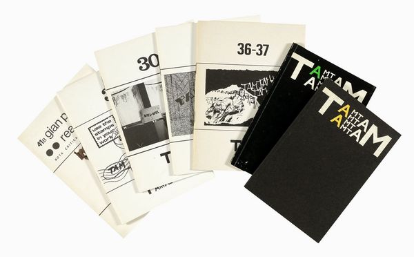 Adriano Spatola : 34 numeri di Tam Tam. Rivista trimestrale di poesia.  - Asta Libri, autografi e manoscritti - Associazione Nazionale - Case d'Asta italiane