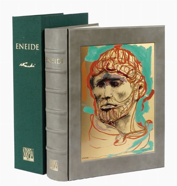 PUBLIUS VERGILIUS MARO : Eneide [...]. Illustrazioni di Ugo Attardi.  - Asta Libri, autografi e manoscritti - Associazione Nazionale - Case d'Asta italiane