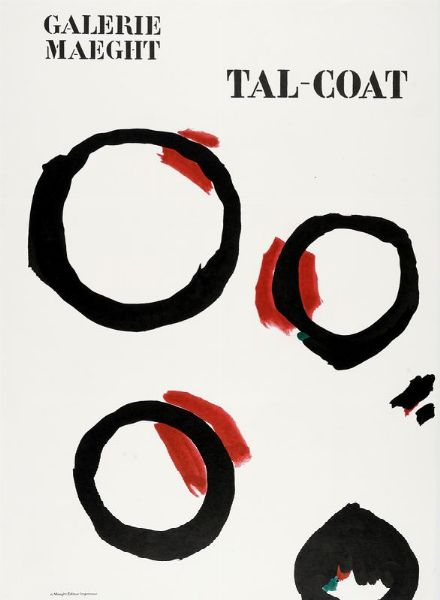 Antoni Tpies : Lotto composto di 3 manifesti.  - Asta Libri, autografi e manoscritti - Associazione Nazionale - Case d'Asta italiane