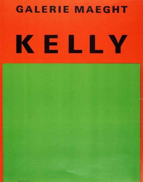 Ellsworth Kelly : Galerie Maeght. Kelly.  - Asta Libri, autografi e manoscritti - Associazione Nazionale - Case d'Asta italiane