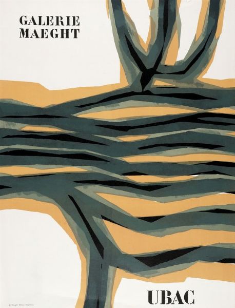 Raoul Ubac : Lotto composto di 3 manifesti.  - Asta Libri, autografi e manoscritti - Associazione Nazionale - Case d'Asta italiane