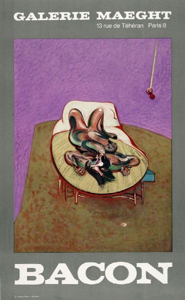Francis Bacon : Galerie Maeght. Bacon.  - Asta Libri, autografi e manoscritti - Associazione Nazionale - Case d'Asta italiane