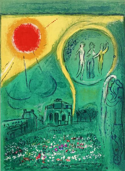 Marc Chagall : Derriere Le Miroir. Nn. 66-68: Marc Chagall.  - Asta Libri, autografi e manoscritti - Associazione Nazionale - Case d'Asta italiane