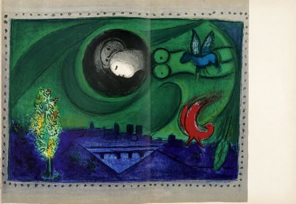 Marc Chagall : Derriere Le Miroir. Nn. 66-68: Marc Chagall.  - Asta Libri, autografi e manoscritti - Associazione Nazionale - Case d'Asta italiane