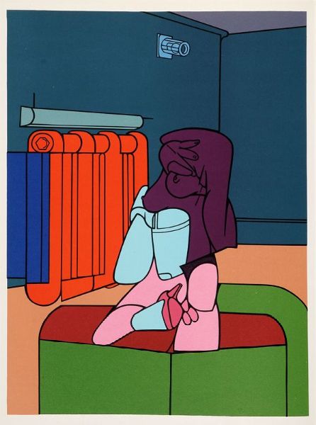 Valerio Adami : Derriere Le Miroir. N. 188: Adami.  - Asta Libri, autografi e manoscritti - Associazione Nazionale - Case d'Asta italiane