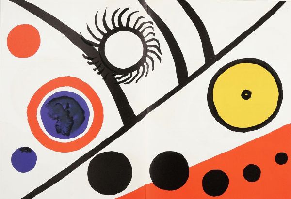 Alexander Calder : Derriere Le Miroir. N. 221: Calder.  - Asta Libri, autografi e manoscritti - Associazione Nazionale - Case d'Asta italiane