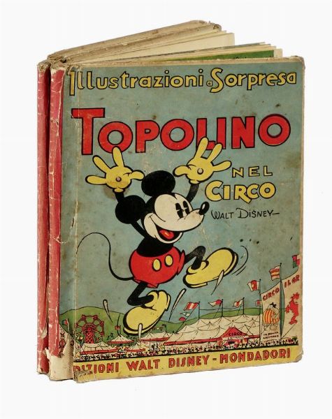 WALTER DISNEY : Topolina e l'anatroccolo. Topolino nel circo.  - Asta Libri, autografi e manoscritti - Associazione Nazionale - Case d'Asta italiane